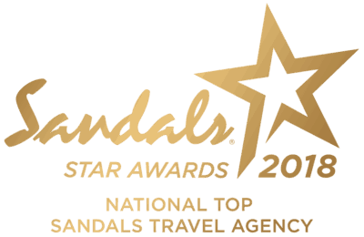 5342-StarAwardsWinnerLogo-Gold_NatlTopSandals Number 1 Sandals Travel Agency in the USA