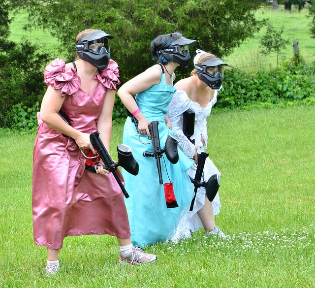 Bachelorette Party Ideas Paintball