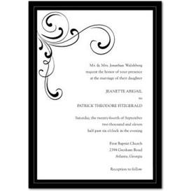 Simple Elegance Wedding Invitation - WeddingVibe.com