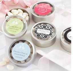 Personalized Wedding Mint Tins