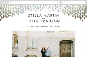 Minted Free Wedding Website