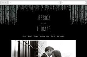 Minted Free Wedding Website