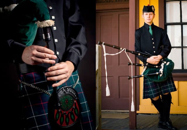 Bagpipes for  your wedding