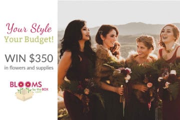 Wedding Giveaway from Blooms By The Box