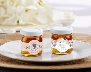 Personalized English Garden Clover Honey