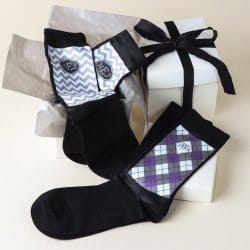 personalized monogram socks groomsmen gifts