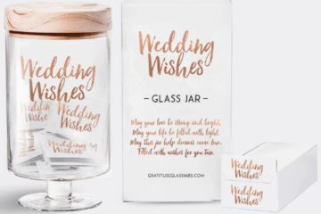 Wedding Giveaway from Gratitude Glass Jars