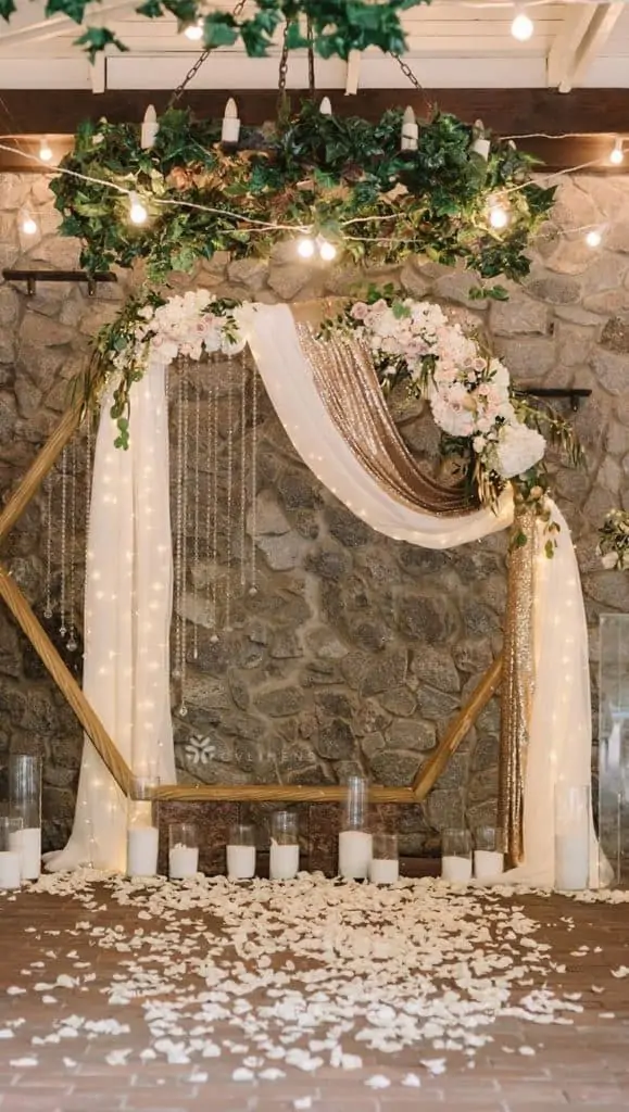 Wedding Ceremony Backdrop
